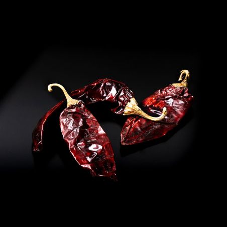 Dried Guajillo chili pepper