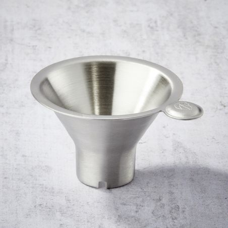 Stainless steel funnel for 4 cm mills